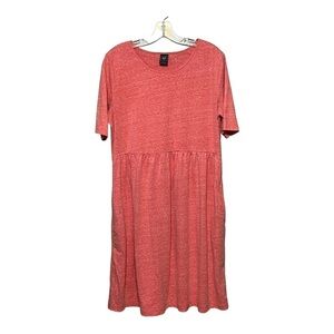 Gap Mom-to-Be Maternity Dress Heather Red 
Large